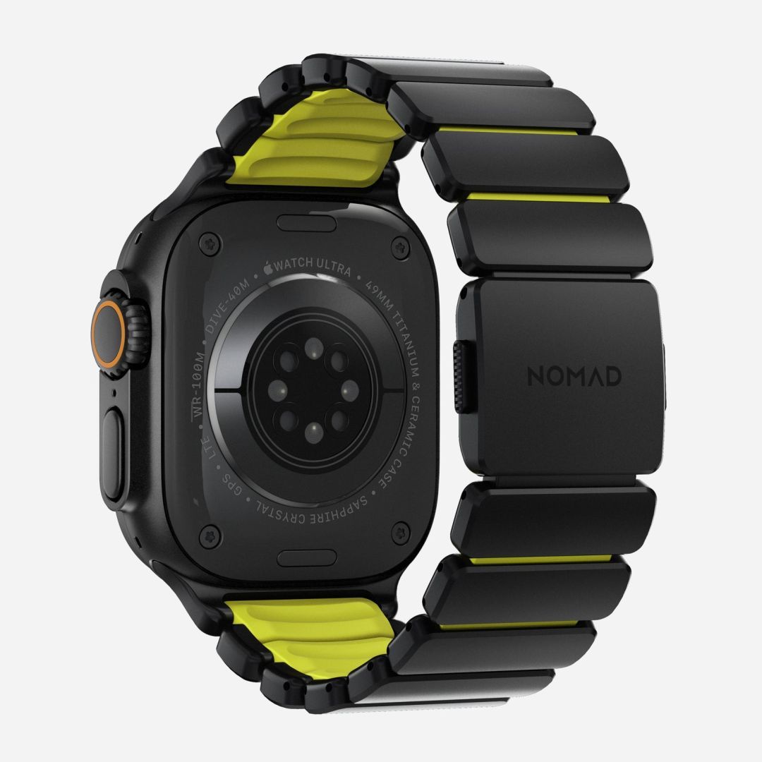 Nomad Stratos Band FKM for AW 45/46/49mm Black Titanium Volt Nomad Stratos Band FKM for AW 45/46/49mm Black Titanium Volt
