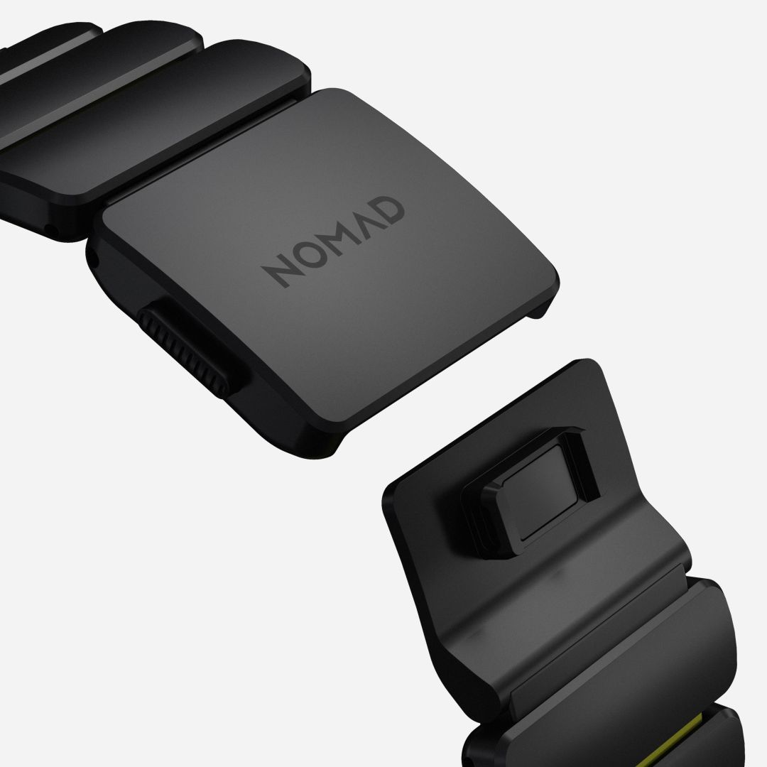 Nomad Stratos Band FKM for AW 45/46/49mm Black Titanium Volt Nomad Stratos Band FKM for AW 45/46/49mm Black Titanium Volt