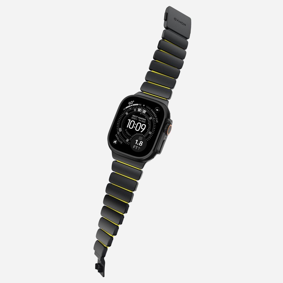 Nomad Stratos Band FKM for AW 45/46/49mm Black Titanium Volt Nomad Stratos Band FKM for AW 45/46/49mm Black Titanium Volt