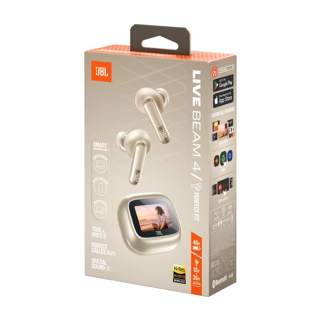 JBL Live Beam 4 Bluetooth Headset Sand Champagner JBL Live Beam 4 Bluetooth Headset Sand Champagner