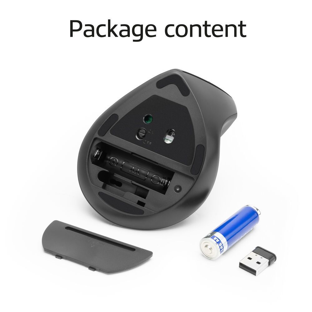 ACT AC5102 Wireless Ergonomic Mouse Black ACT AC5102 Wireless Ergonomic Mouse Black