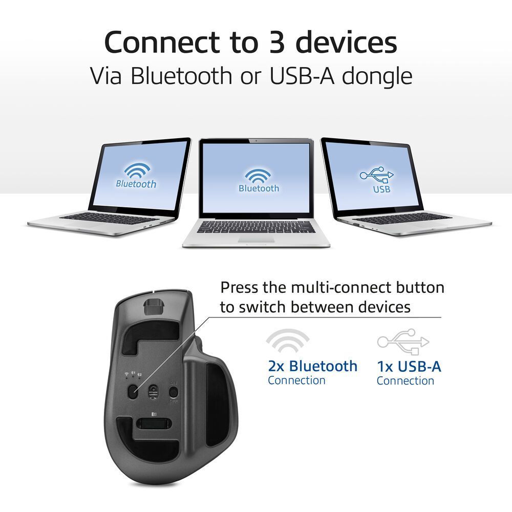 ACT AC5147 Wireless Bluetooth Mouse Black ACT AC5147 Wireless Bluetooth Mouse Black