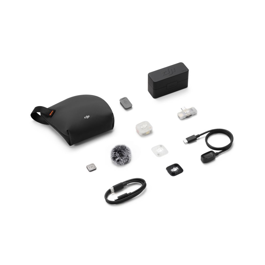 DJI Mic Mini 2S mikrofon (1 TX + 1 Mobile RX + Charging Case)