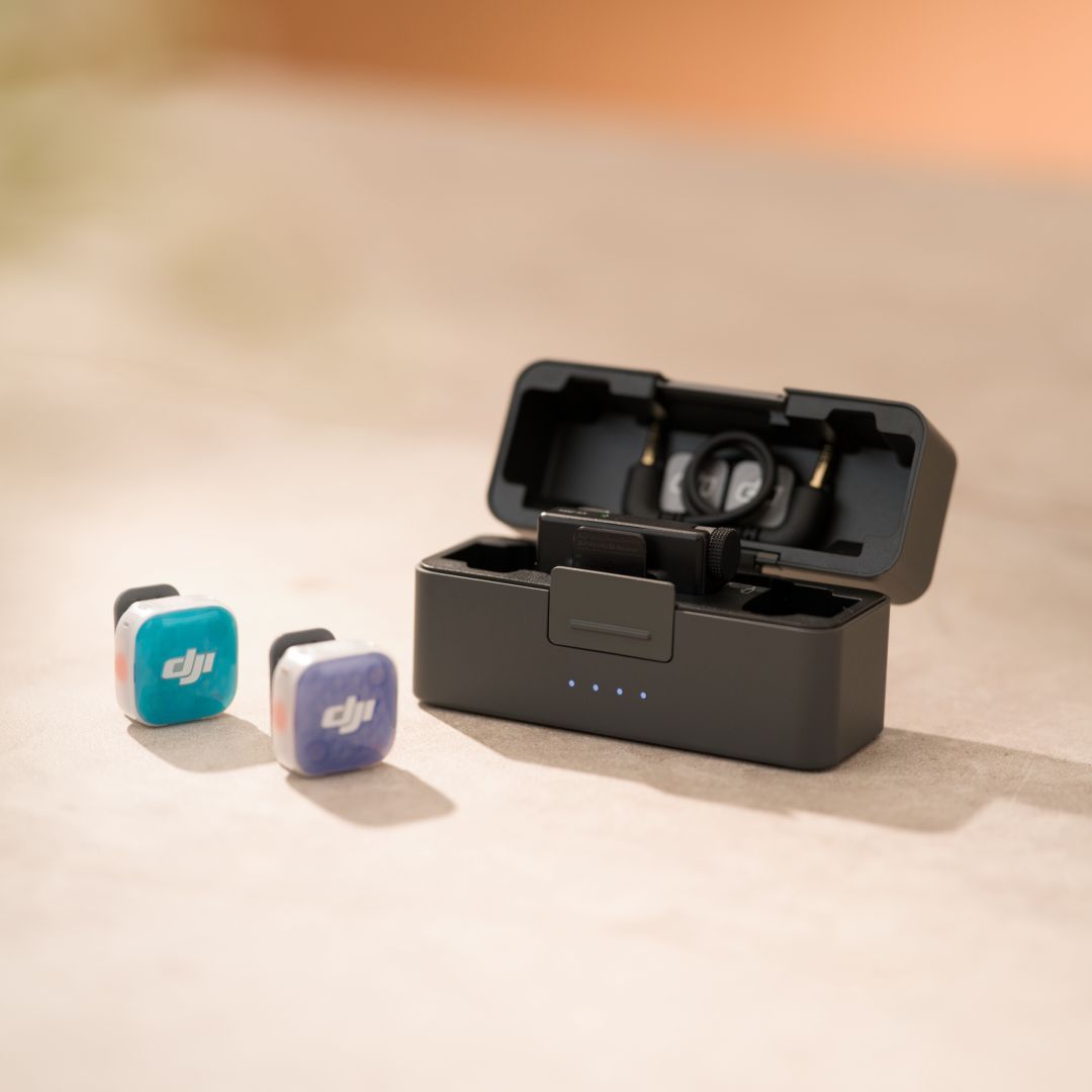 DJI Mic Mini 2S mikrofon (2 TX + 1 RX + Charging Case) DJI Mic Mini 2S mikrofon (2 TX + 1 RX + Charging Case)