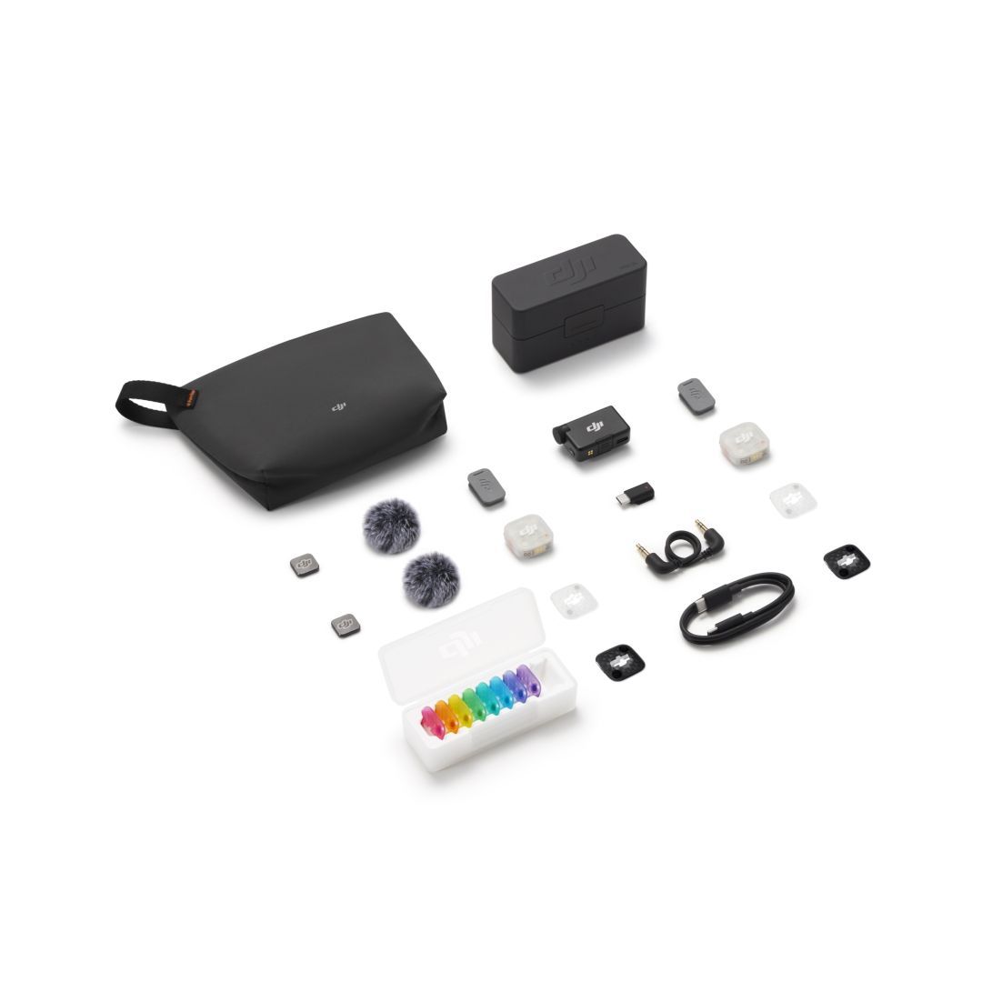 DJI Mic Mini 2S mikrofon (2 TX + 1 RX + Charging Case) DJI Mic Mini 2S mikrofon (2 TX + 1 RX + Charging Case)