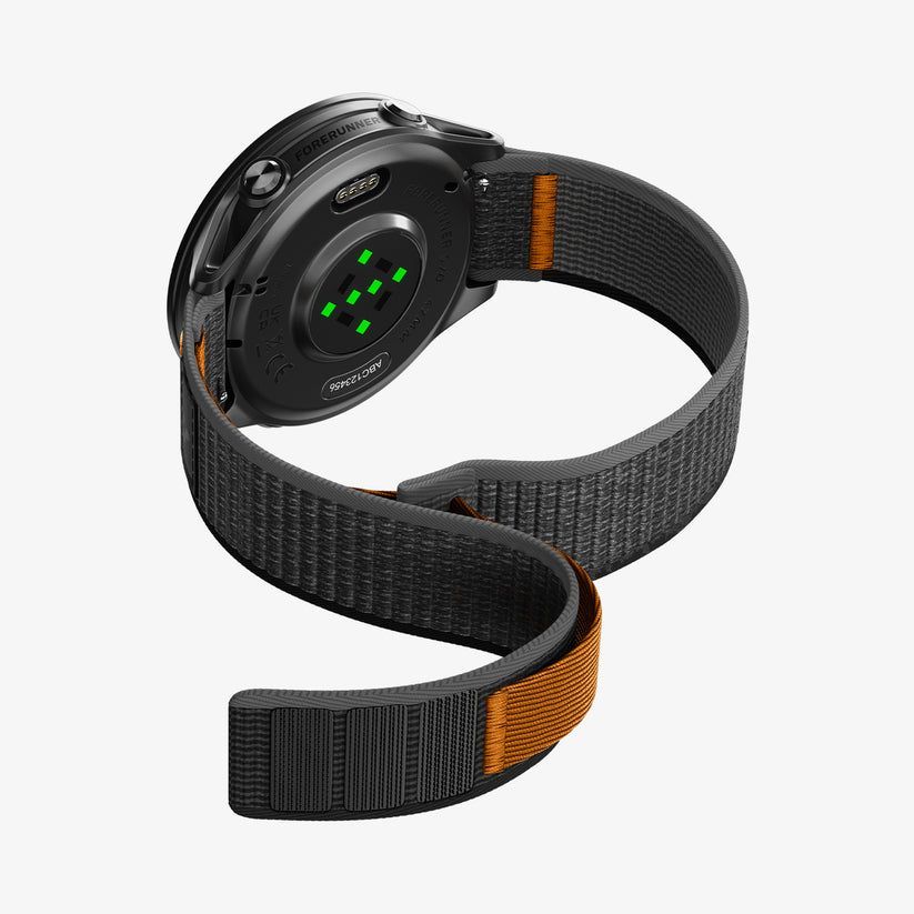 Spigen Athlex Air Active Band for Garmin Quick Release 22mm Black/Orange Spigen Athlex Air Active Band for Garmin Quick Release 22mm Black/Orange