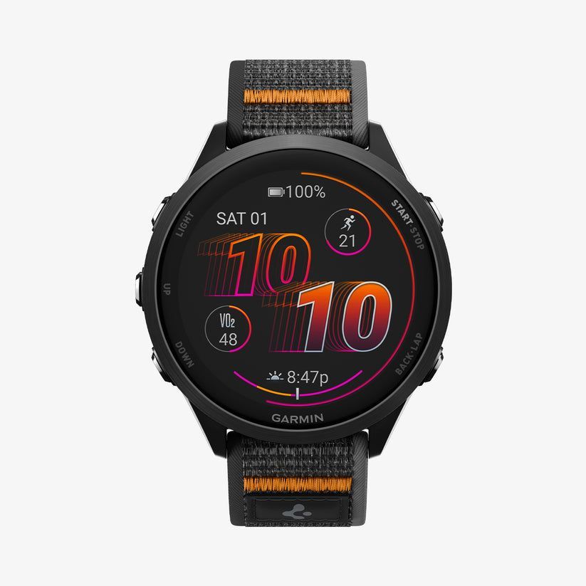 Spigen Athlex Air Active Band for Garmin Quick Release 22mm Black/Orange Spigen Athlex Air Active Band for Garmin Quick Release 22mm Black/Orange