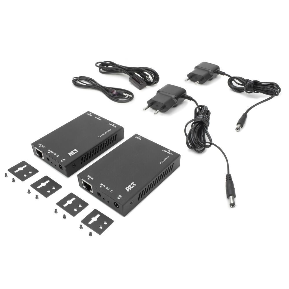 ACT AC7852 HDMI over IP Extender Set via CAT5e and up 150 meters