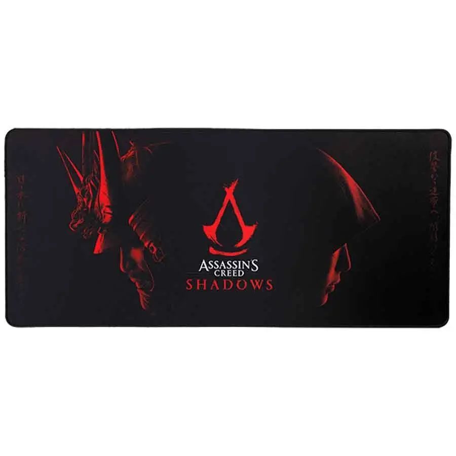 Subsonic Assassin's Creed Shadows XXL Gaming Egérpad Black/Red Subsonic Assassin's Creed Shadows XXL Gaming Egérpad Black/Red