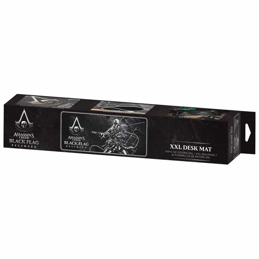 Subsonic Assassin's Creed Black Flag Resynced XXL Gaming Egérpad Black/White Subsonic Assassin's Creed Black Flag Resynced XXL Gaming Egérpad Black/White