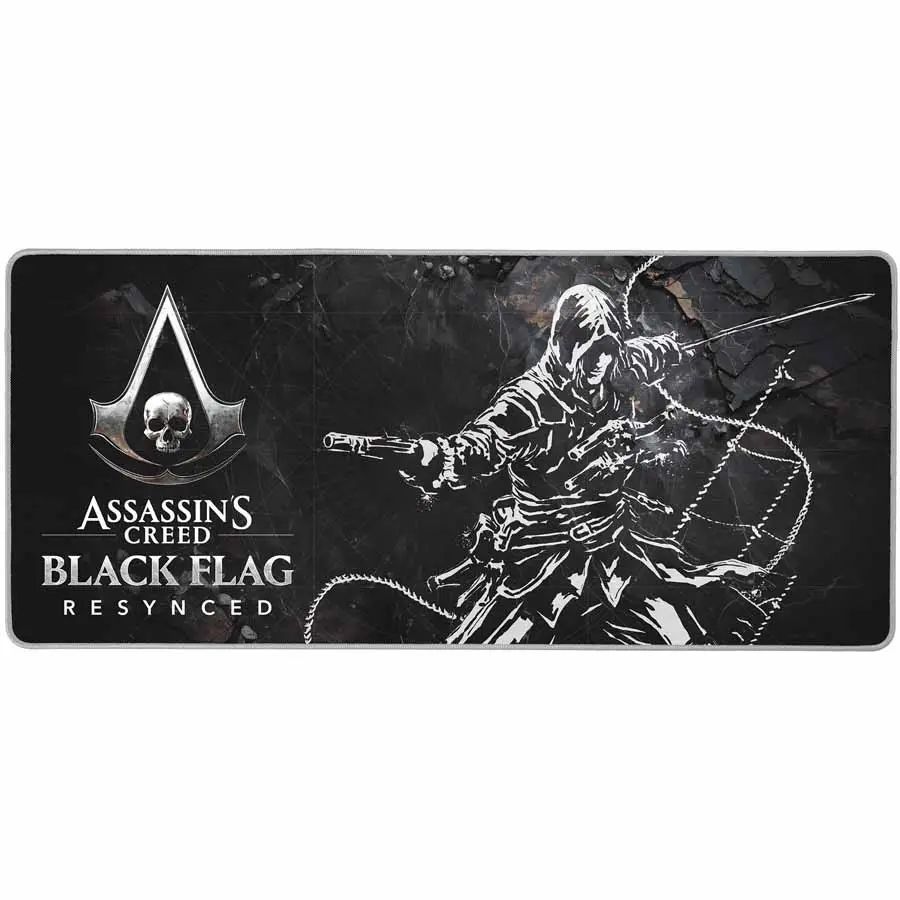 Subsonic Assassin's Creed Black Flag Resynced XXL Gaming Egérpad Black/White Subsonic Assassin's Creed Black Flag Resynced XXL Gaming Egérpad Black/White