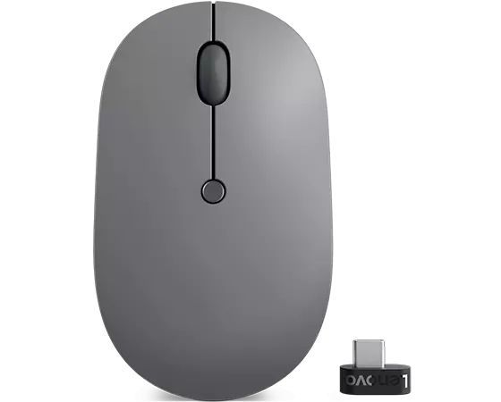 Lenovo Go USB-C Wireless Mouse Storm Grey Lenovo Go USB-C Wireless Mouse Storm Grey