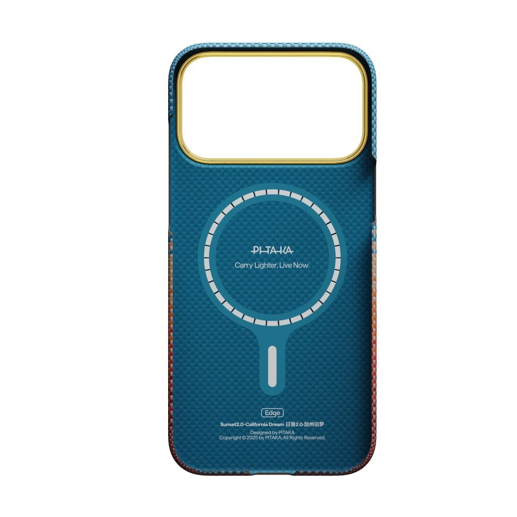 Pitaka Edge Case for iPhone 17 Pro California Dream Sunset 2.0 Pitaka Edge Case for iPhone 17 Pro California Dream Sunset 2.0