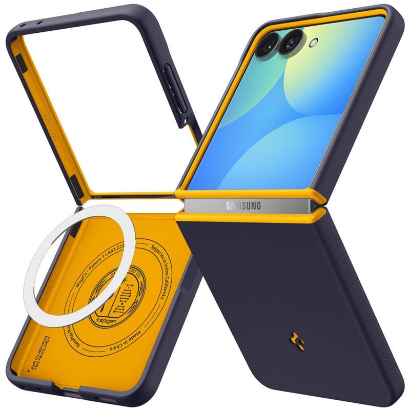 Spigen Nano Pop MagSafe case for Samsung Galaxy Z Flip8 Blueberry Navy Spigen Nano Pop MagSafe case for Samsung Galaxy Z Flip8 Blueberry Navy
