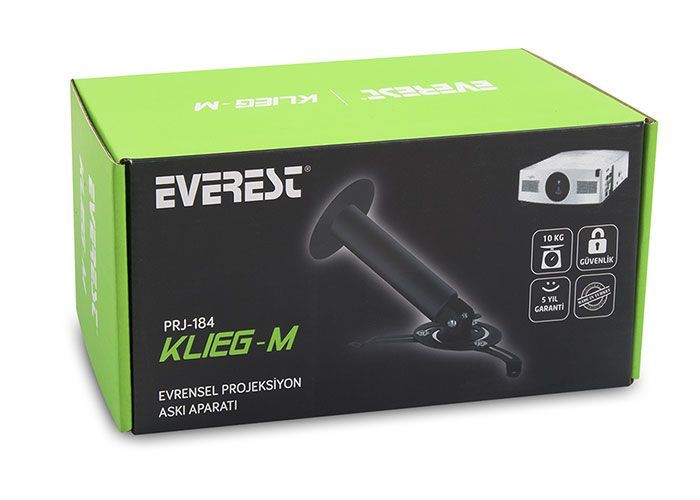 Everest PRJ-184 Ceiling bracket Black Everest PRJ-184 Ceiling bracket Black