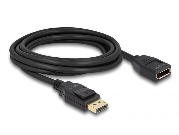 DeLock DisplayPort male/male cable 3m Black DeLock DisplayPort male/male cable 3m Black