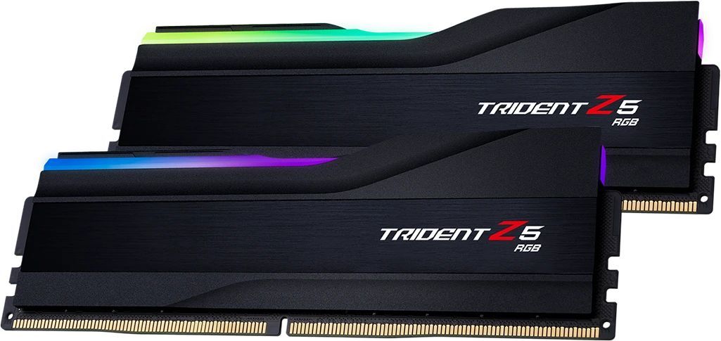 G.SKILL 96GB DDR5 6000MHz Kit(2x48GB) Trident Z5 RGB Black G.SKILL 96GB DDR5 6000MHz Kit(2x48GB) Trident Z5 RGB Black