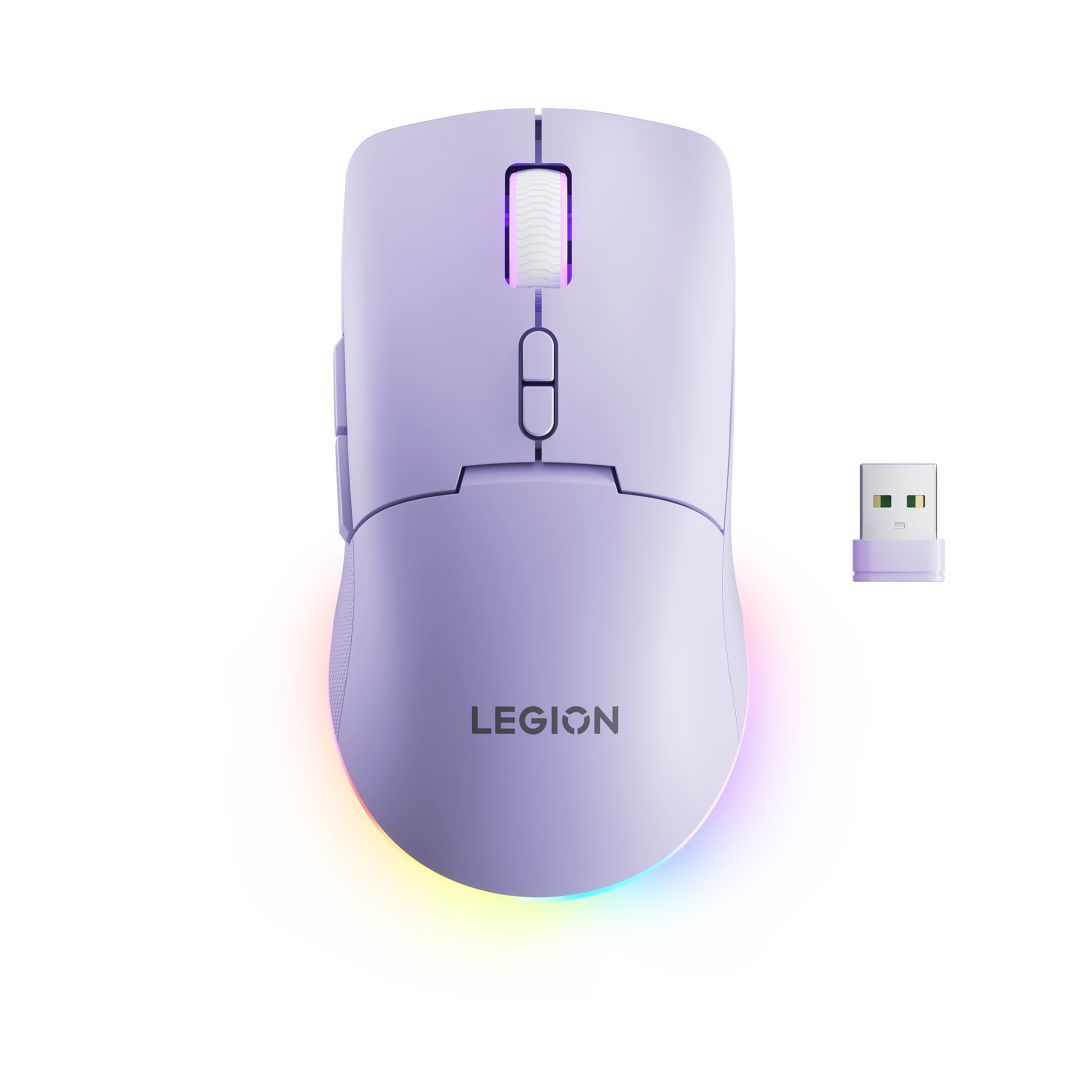 Lenovo Legion M220 Wireless Bluetooth RGB Gaming Mouse Aurora Purple