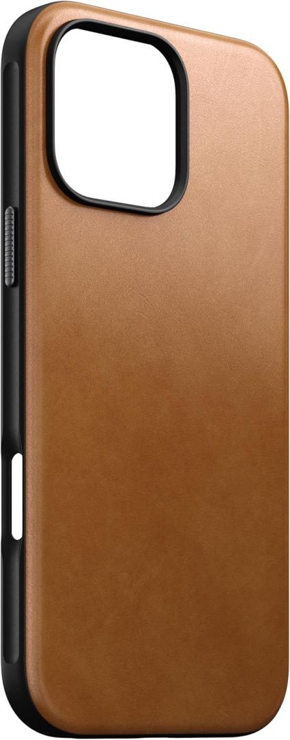 Nomad Modern Leather case for iPhone 16 Pro Max English Tan-C