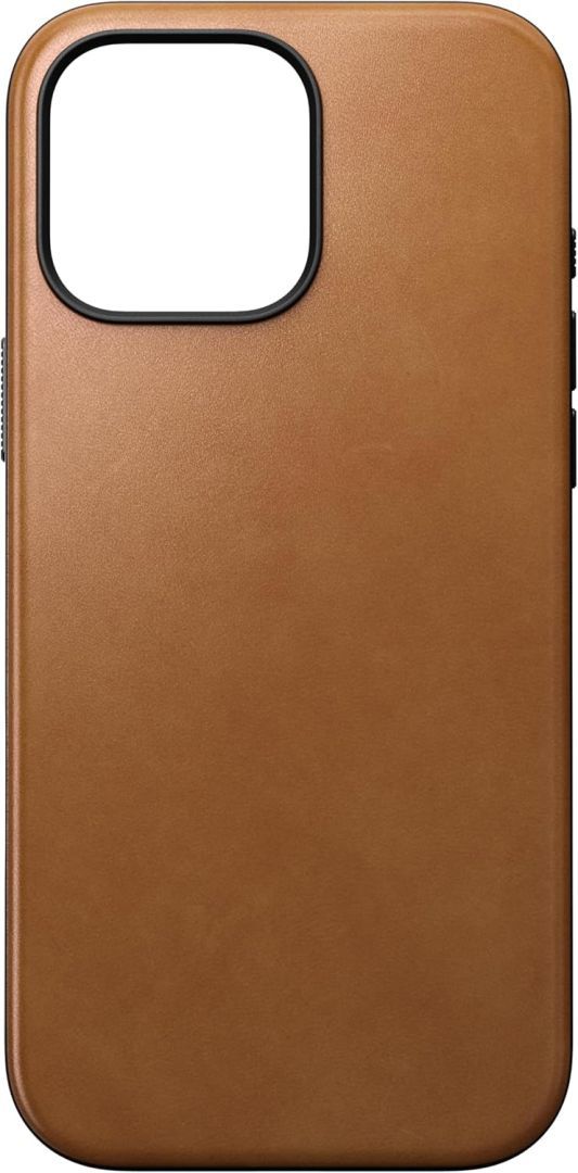 Nomad Modern Leather case for iPhone 16 Pro Max English Tan-C
