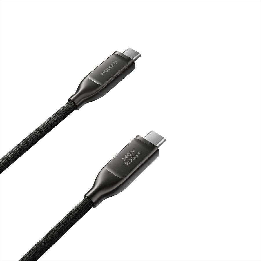 Nomad USB4 USB-C to USB-C braided cable 1m Black Nomad USB4 USB-C to USB-C braided cable 1m Black