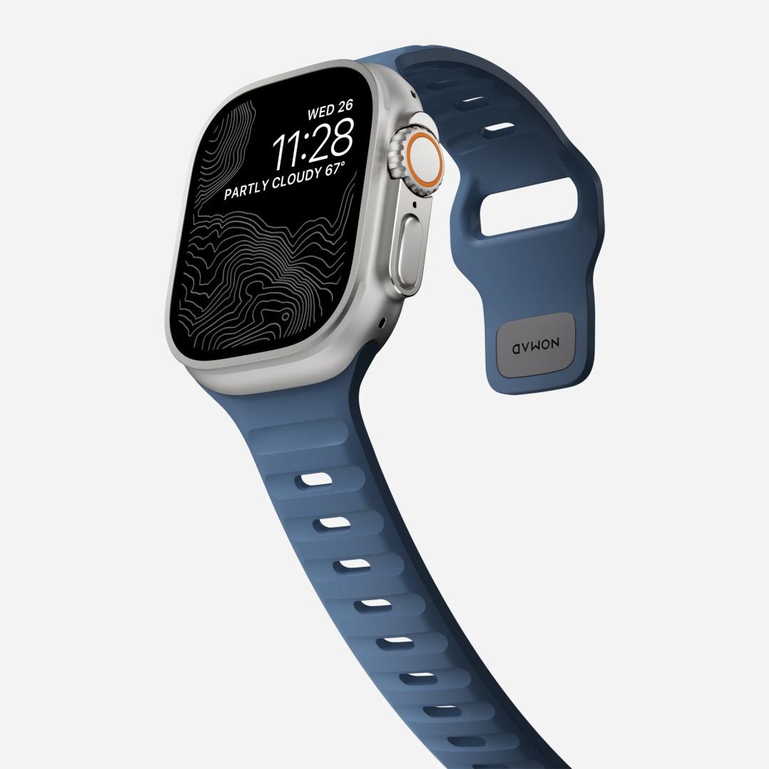 Nomad Sport Strap M/L for Apple Watch 49mm/46mm/45mm/44mm/42mm Blue Nomad Sport Strap M/L for Apple Watch 49mm/46mm/45mm/44mm/42mm Blue