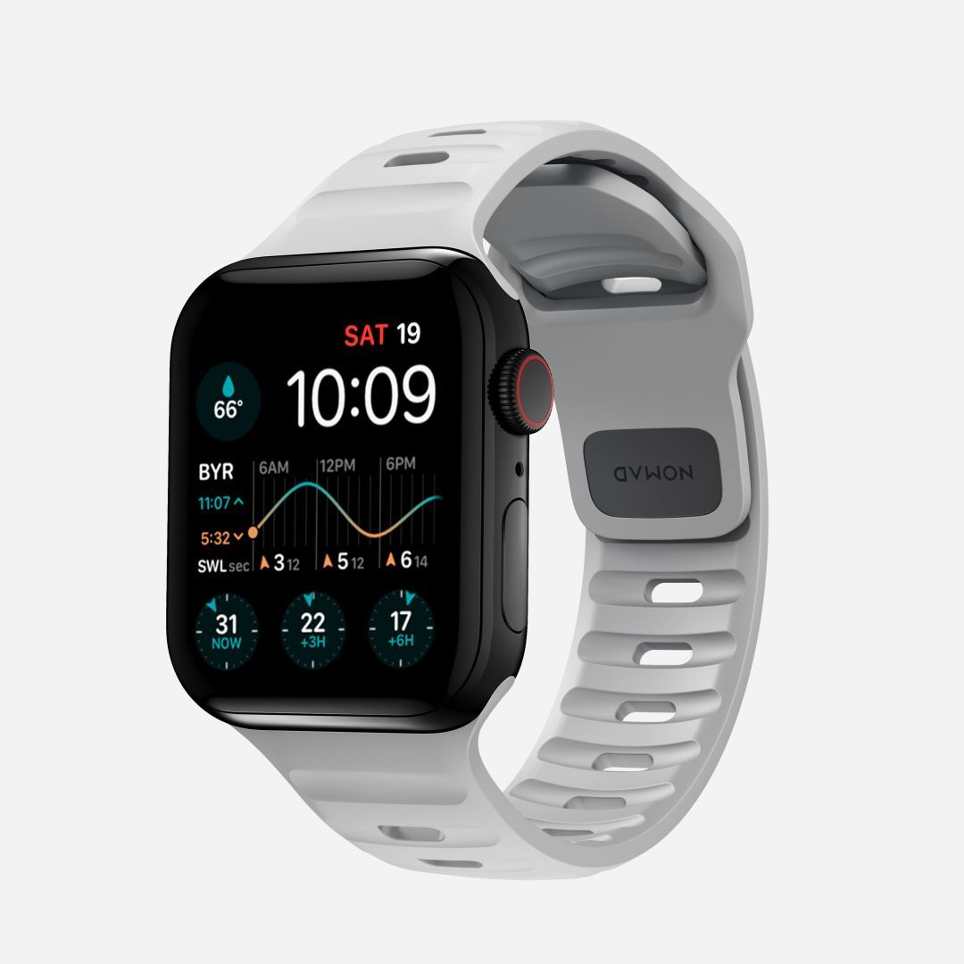 Nomad Sport Strap S/M for Apple Watch 42mm/41mm/40mm/38mm Grey