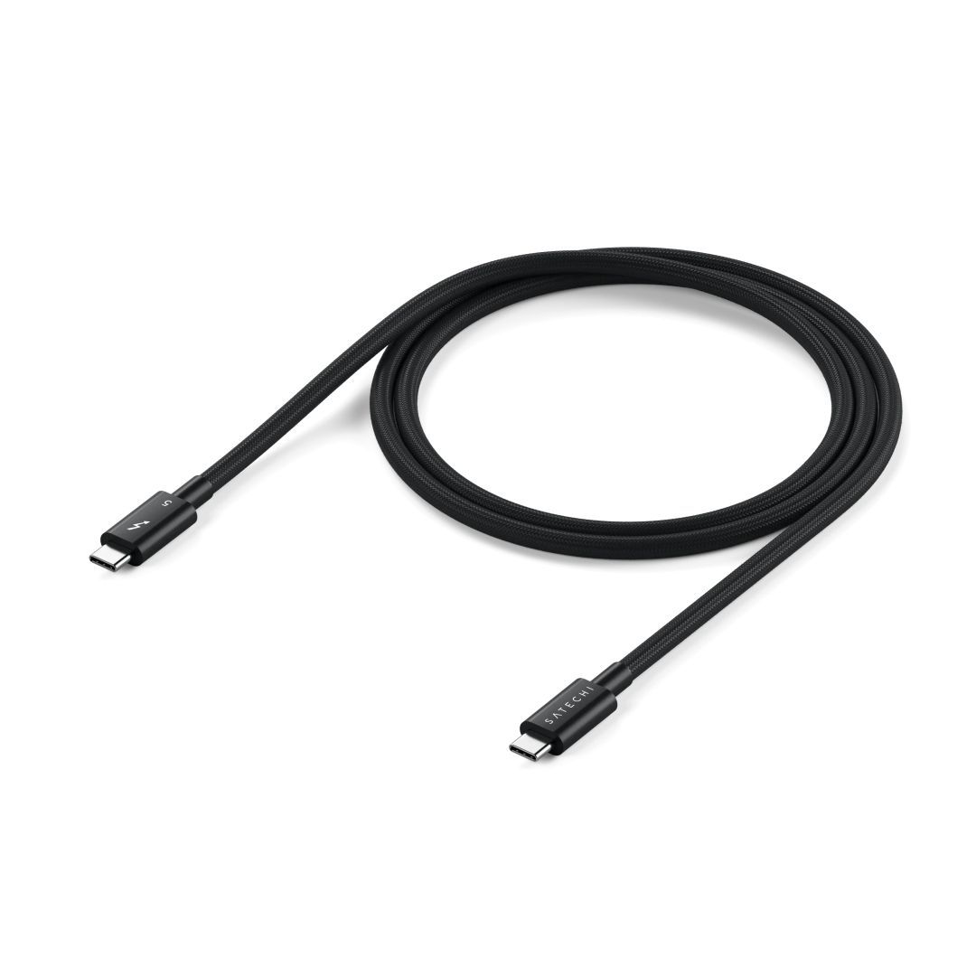 Satechi Thunderbolt 5 Pro 1m Cable Space Black
