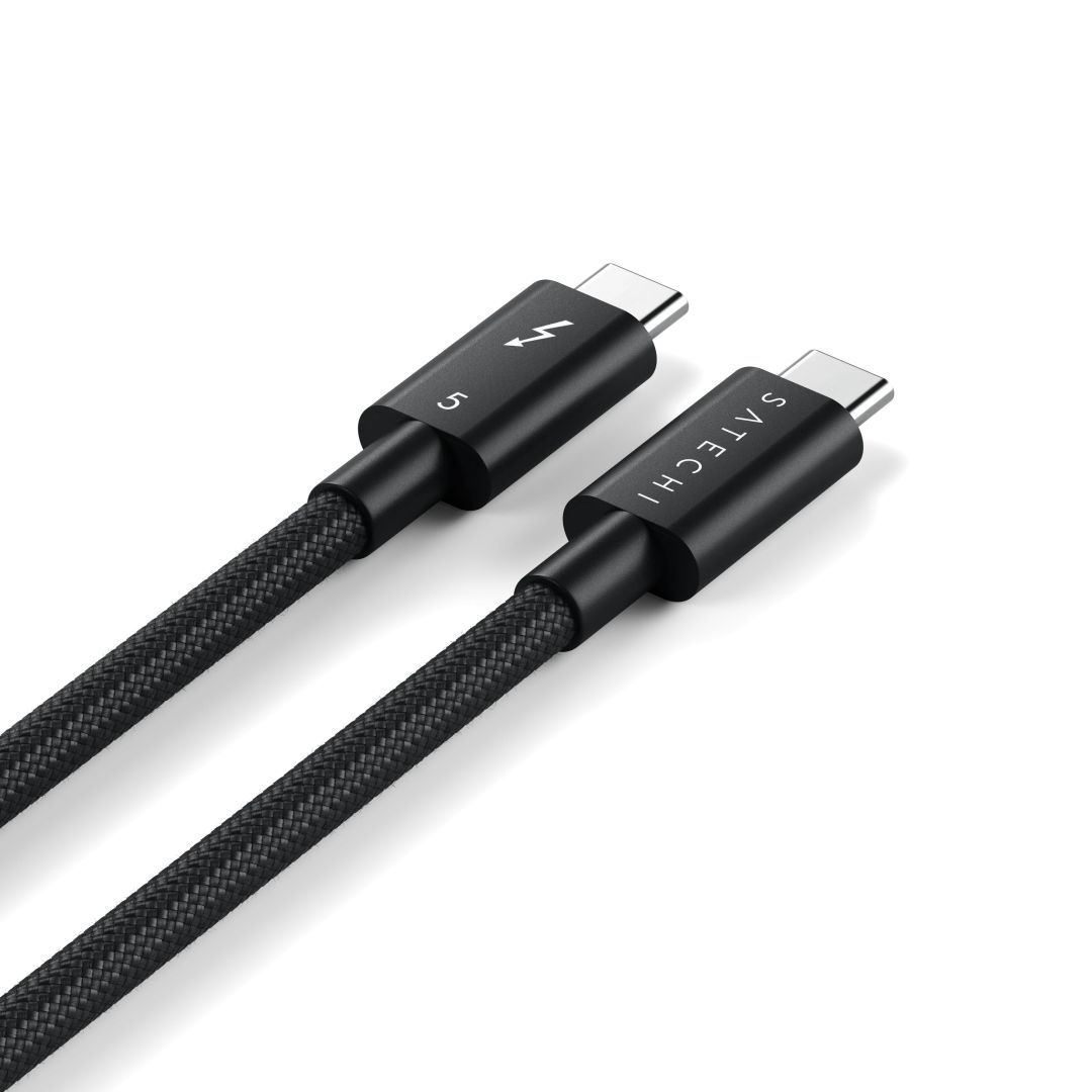 Satechi Thunderbolt 5 Pro 1m Cable Space Black