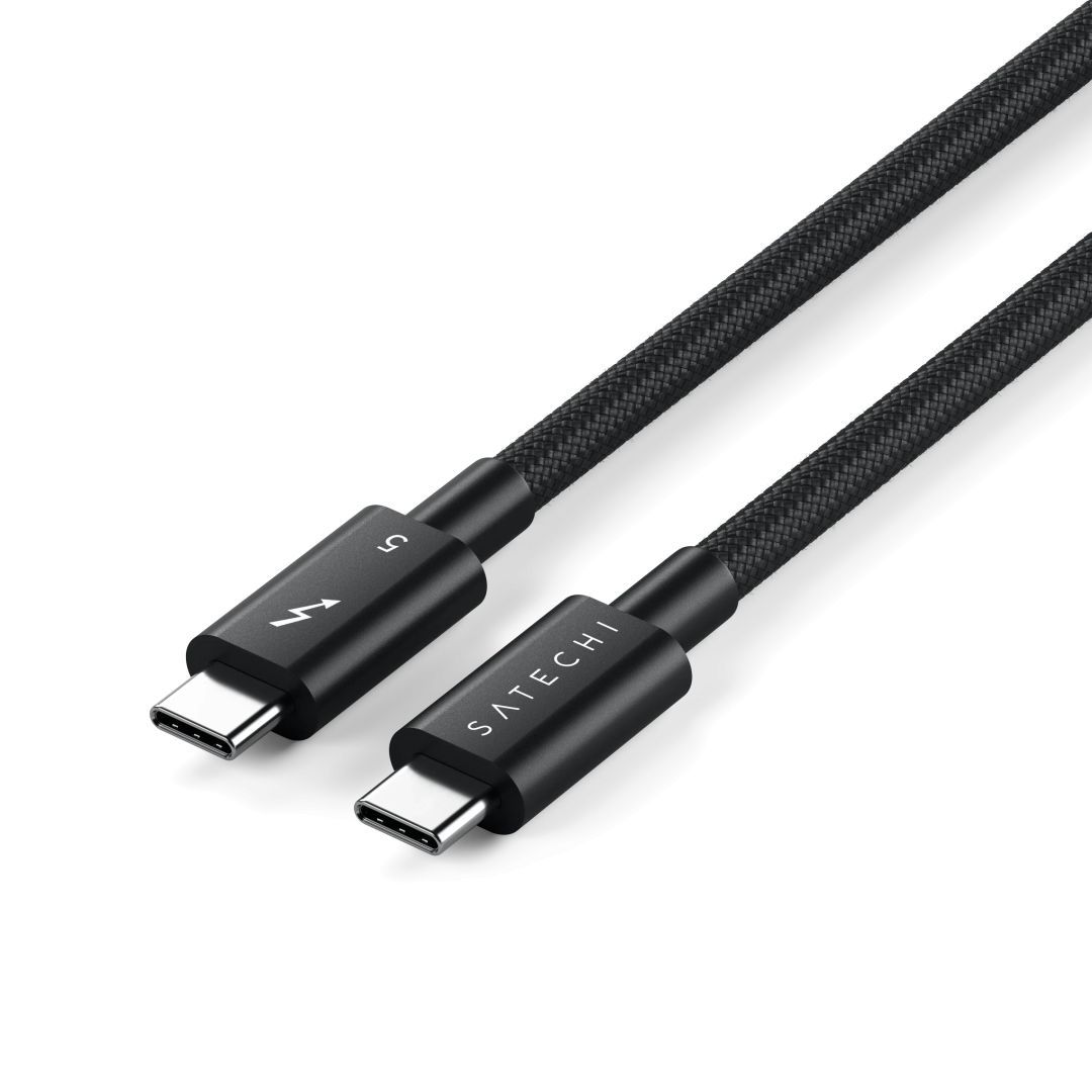 Satechi Thunderbolt 5 Pro 1m Cable Space Black