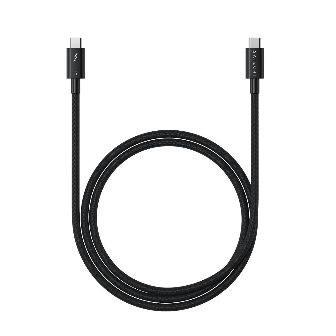 Satechi Thunderbolt 5 Pro 1m Cable Space Black