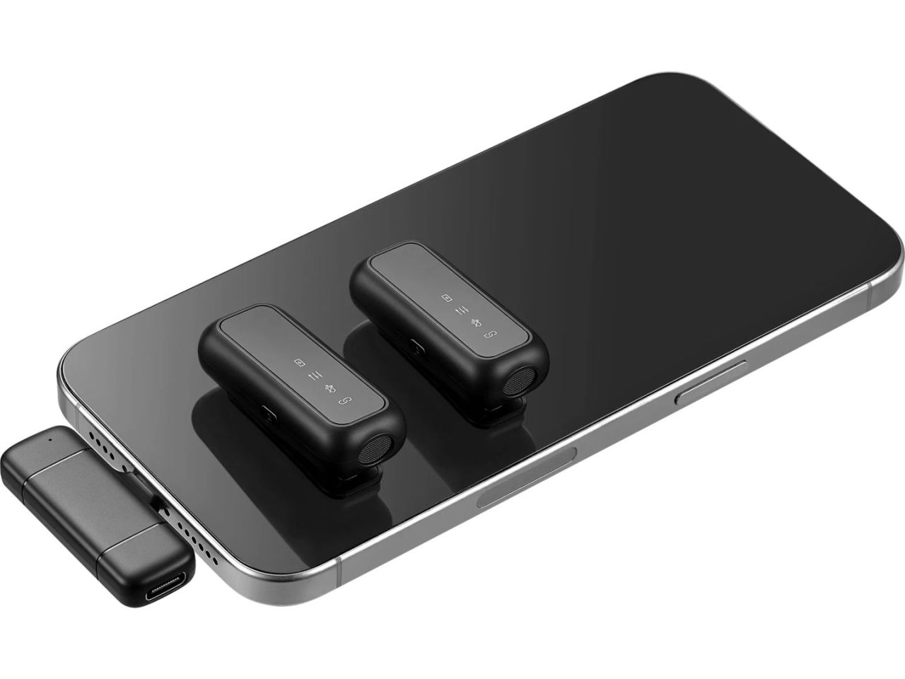 Sandberg Streamer USB-C Wireless Mic x2 Sandberg Streamer USB-C Wireless Mic x2