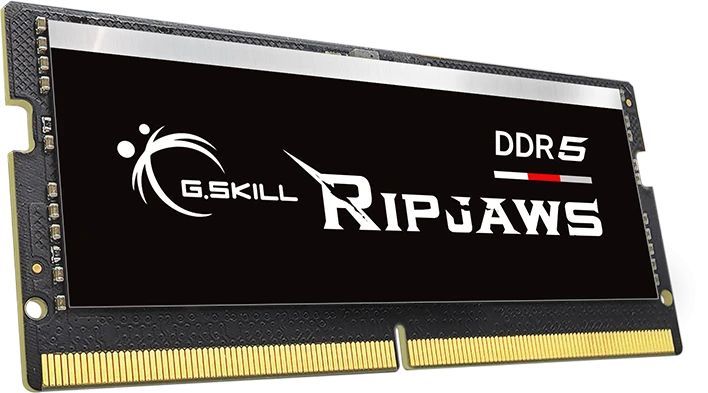 G.SKILL 128GB DDR5 5600MHz Kit(2x64GB) SODIMM Ripjaws Black G.SKILL 128GB DDR5 5600MHz Kit(2x64GB) SODIMM Ripjaws Black