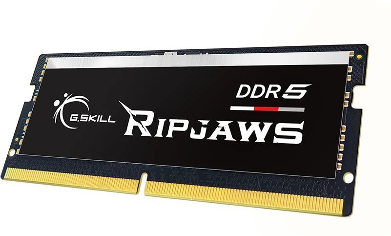 G.SKILL 128GB DDR5 5600MHz Kit(2x64GB) SODIMM Ripjaws Black G.SKILL 128GB DDR5 5600MHz Kit(2x64GB) SODIMM Ripjaws Black
