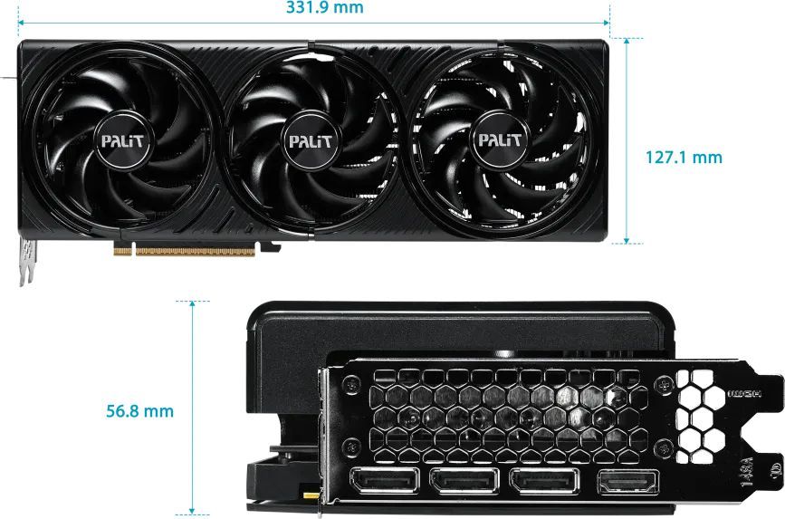 Palit RTX5080 16GB DDR7 Infinity 3 OC