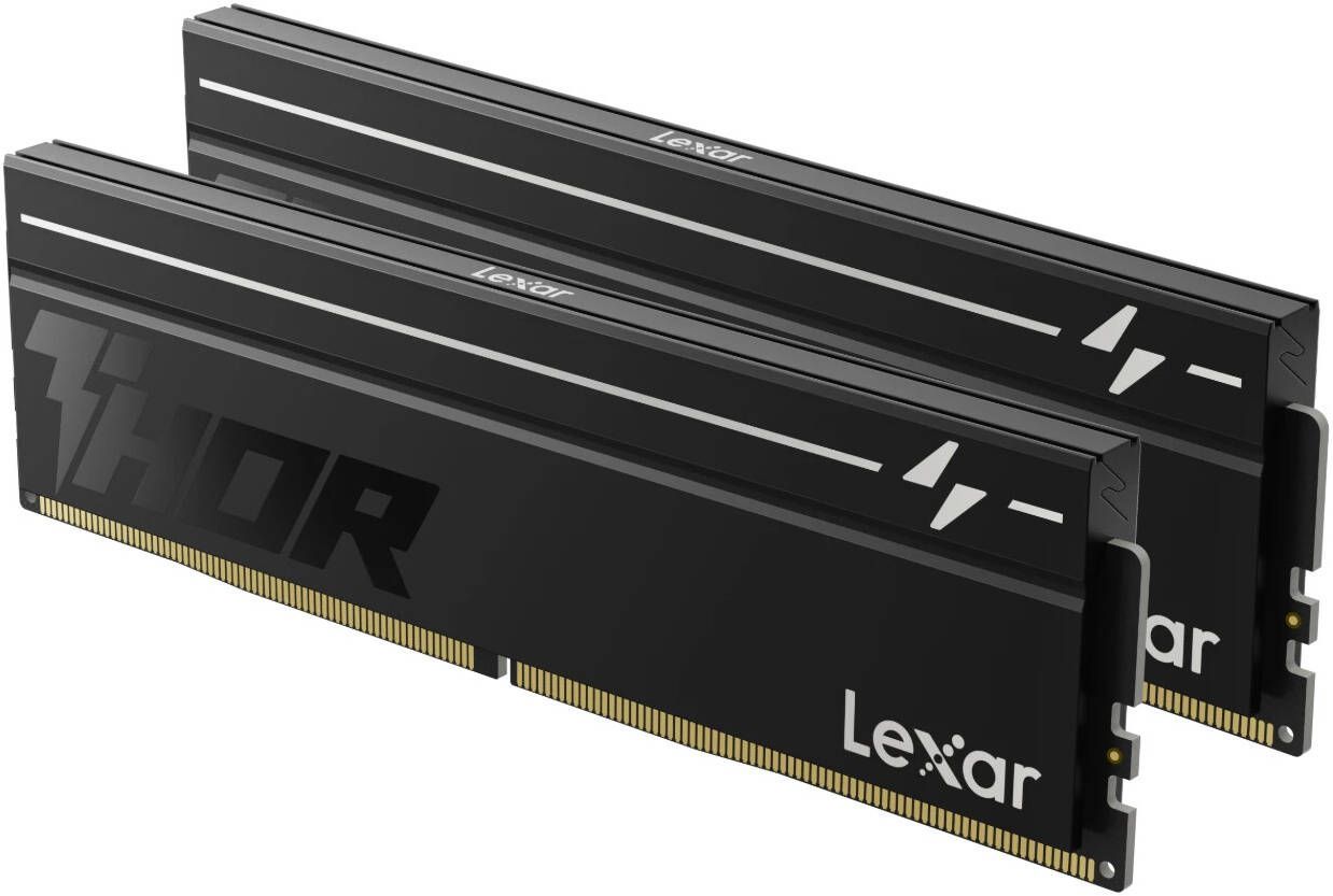 Lexar 16GB DDR5 6000MHz Kit(2x8GB) Thor Black