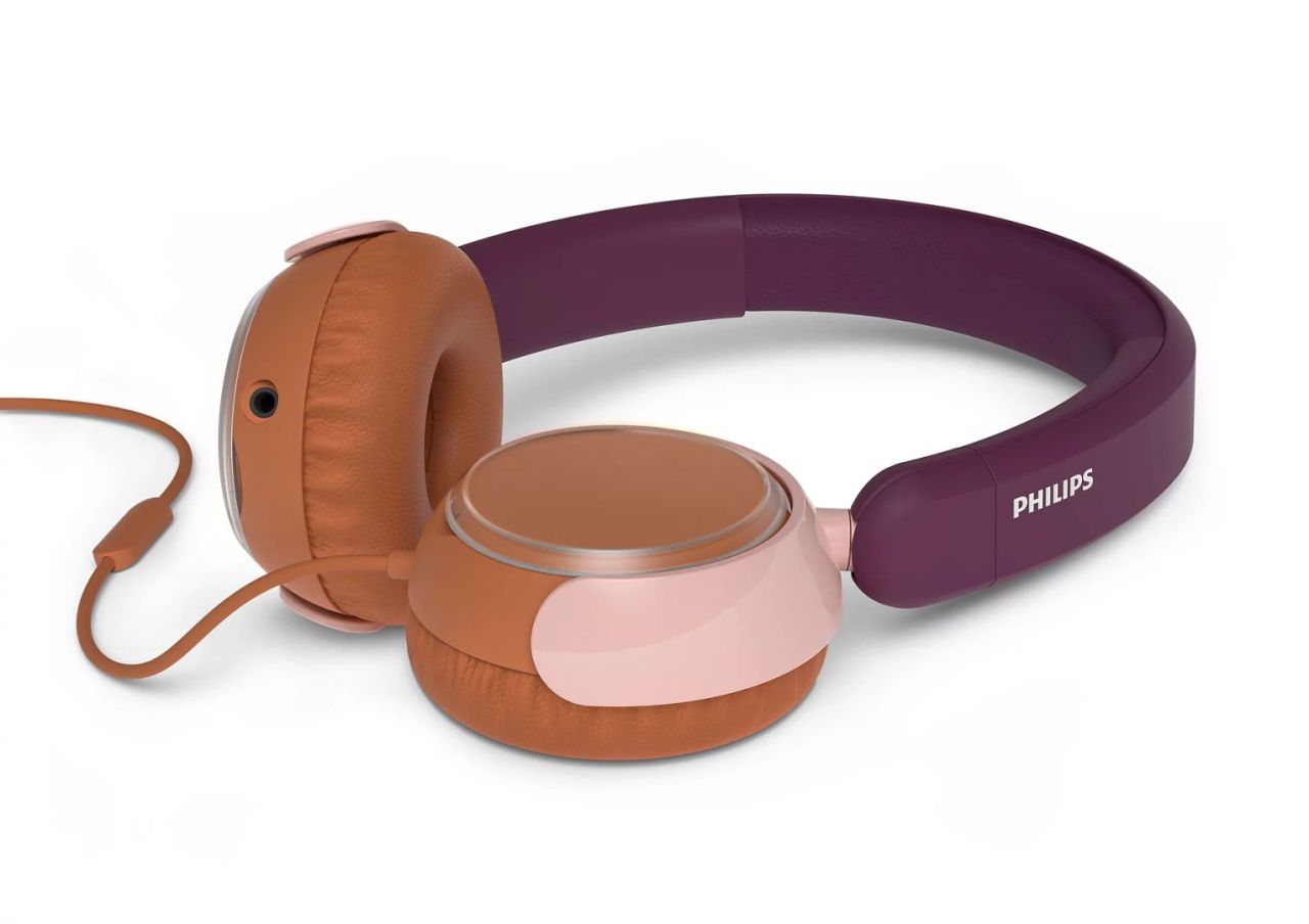 Philips TAK2000MP Kids Headphones Purple Magenta