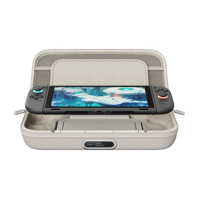 Belkin Charging Case Pro for Nintendo Switch 2 Sand Belkin Charging Case Pro for Nintendo Switch 2 Sand