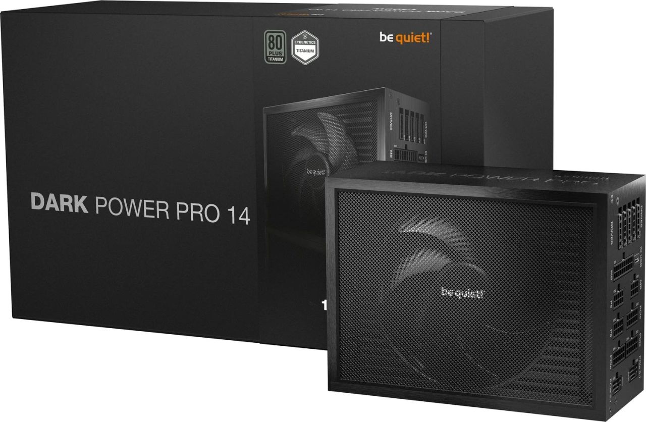 Be quiet! 1600W 80+ Titanium Dark Power Pro 14 IO