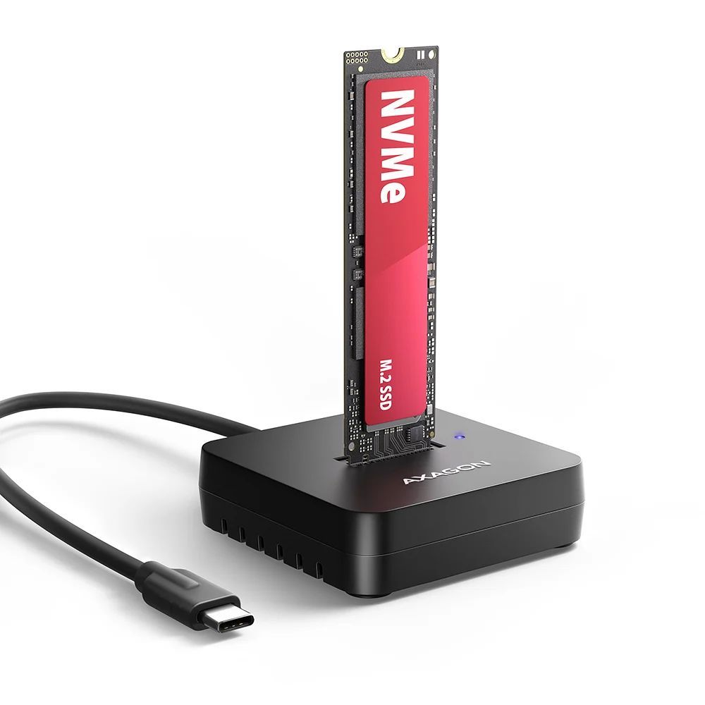 AXAGON ADSA-M2C11L USB-C 10Gbps docking station for M.2 NVMe SSD AXAGON ADSA-M2C11L USB-C 10Gbps docking station for M.2 NVMe SSD