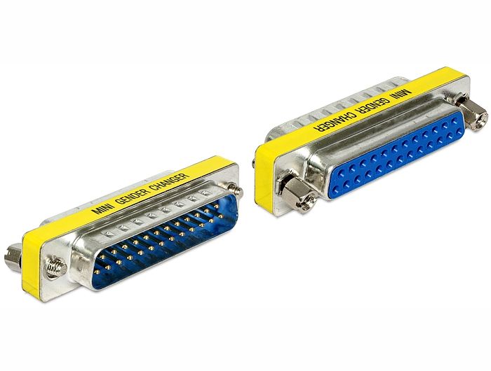 DeLock Adapter Sub-D 25 pin male > female port saver DeLock Adapter Sub-D 25 pin male > female port saver