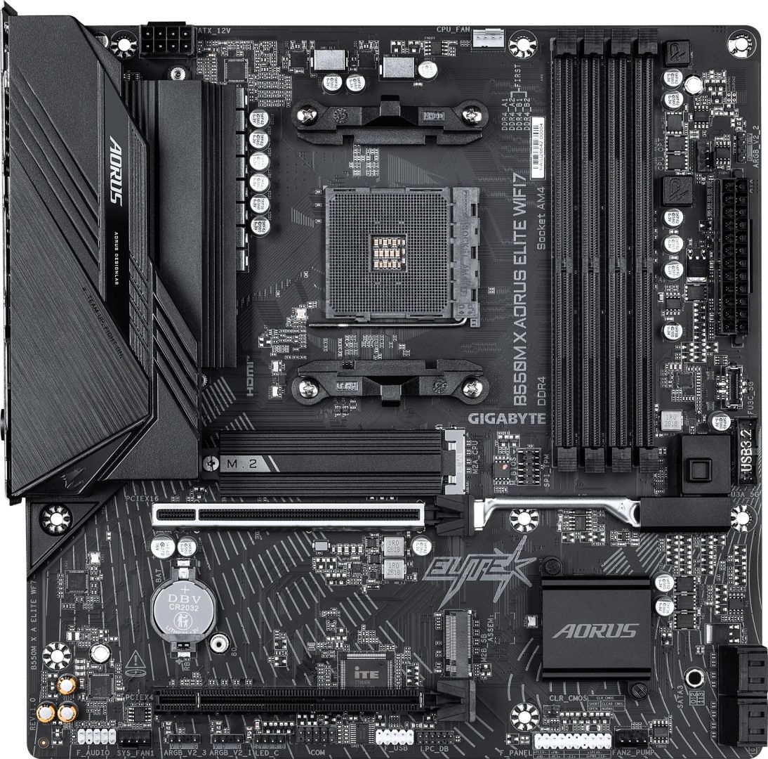 Gigabyte B550M X AORUS ELITE WIFI7 Gigabyte B550M X AORUS ELITE WIFI7