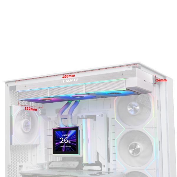 Lian Li HydroShift II LCD-S 360 CL White Lian Li HydroShift II LCD-S 360 CL White