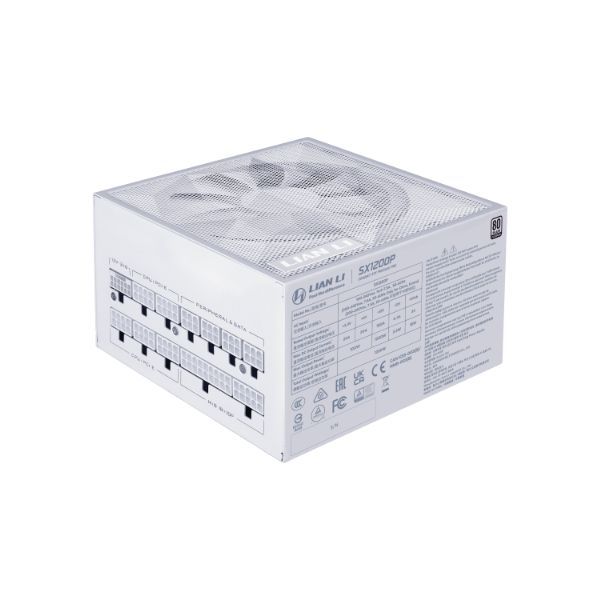 Lian Li 1200W 80+ Platinum SX Platinum White Lian Li 1200W 80+ Platinum SX Platinum White