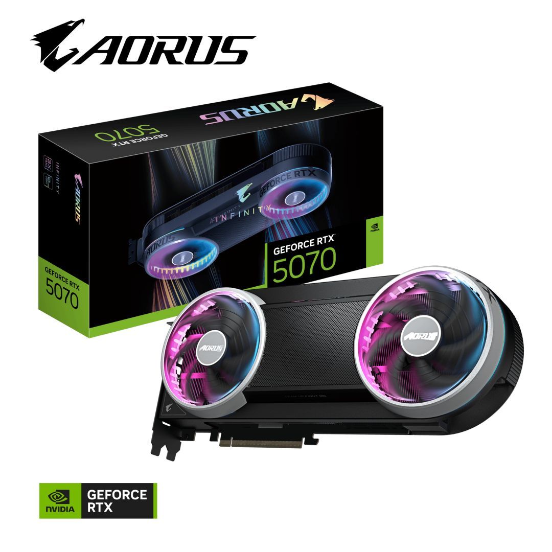 Gigabyte RTX5070 AORUS INFINITY 12G Gigabyte RTX5070 AORUS INFINITY 12G