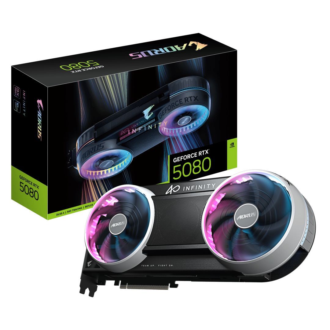 Gigabyte RTX5080 AORUS INFINITY 16G Gigabyte RTX5080 AORUS INFINITY 16G