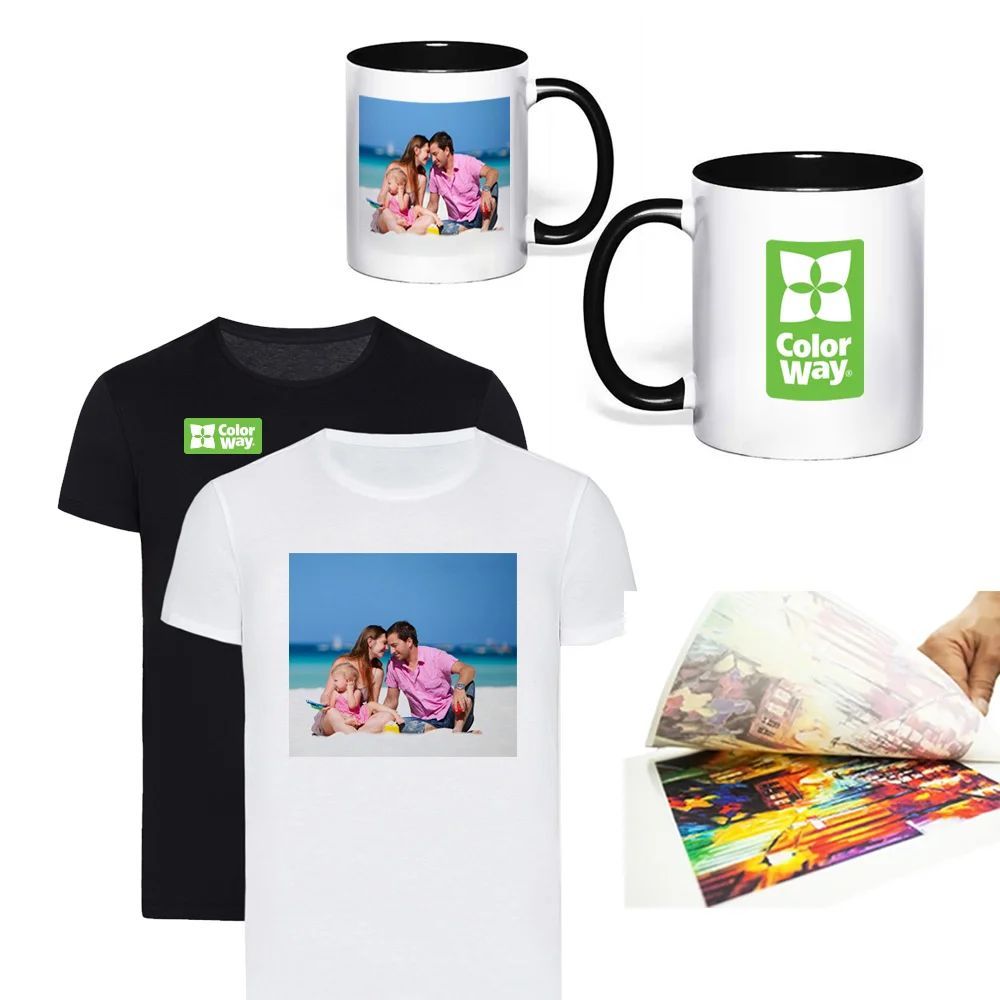 ColorWay PSM100050A4 100g A4 50db Sublimation Matt Fotópapír ColorWay PSM100050A4 100g A4 50db Sublimation Matt Fotópapír