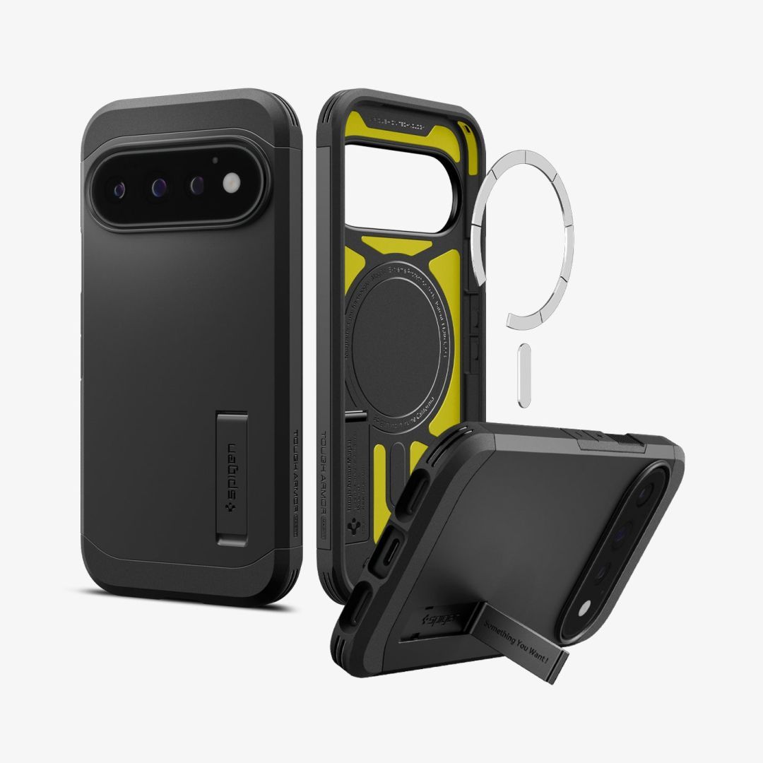 Spigen Tough Armor MagSafe case for Google Pixel 11 Pro Black Spigen Tough Armor MagSafe case for Google Pixel 11 Pro Black
