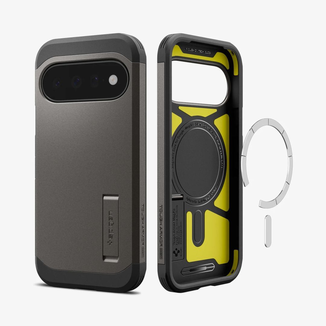 Spigen Tough Armor MagSafe case for Google Pixel 11 Gunmetal Spigen Tough Armor MagSafe case for Google Pixel 11 Gunmetal