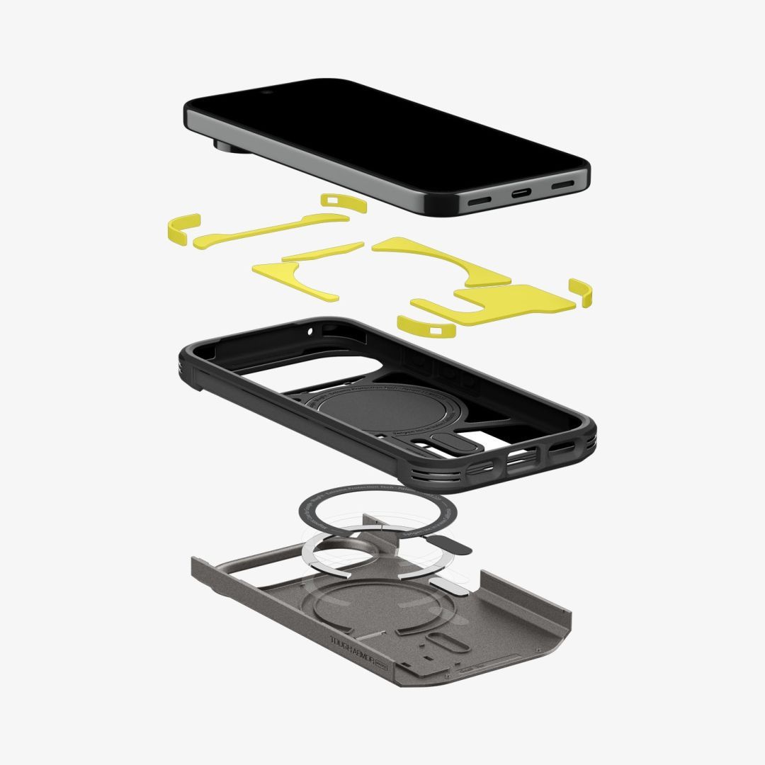 Spigen Tough Armor MagSafe case for Google Pixel 11 Pro Gunmetal Spigen Tough Armor MagSafe case for Google Pixel 11 Pro Gunmetal